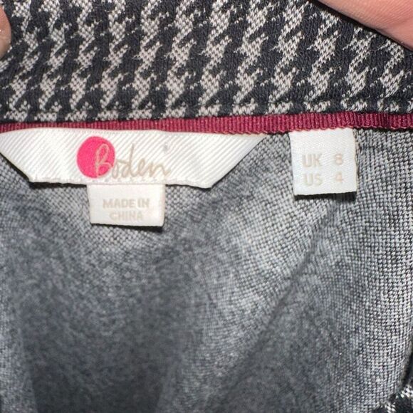 Boden herringbone high neck knit royalcore Parisian top - Picture 3 of 3